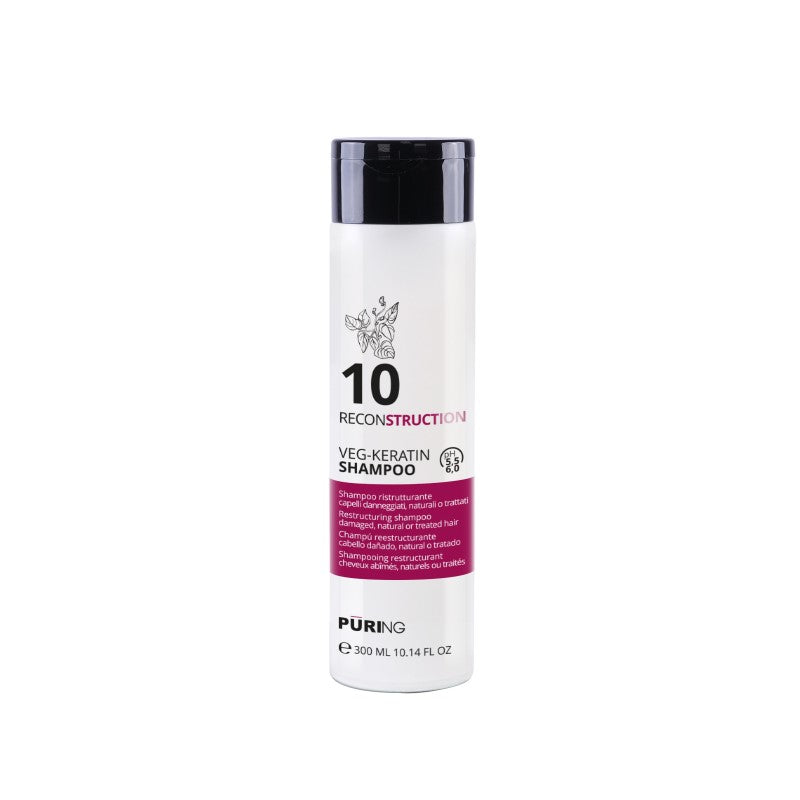 Shampoo Ricostruzione Veg-Keratin PR 10 Reconstruction 300 ml Puring