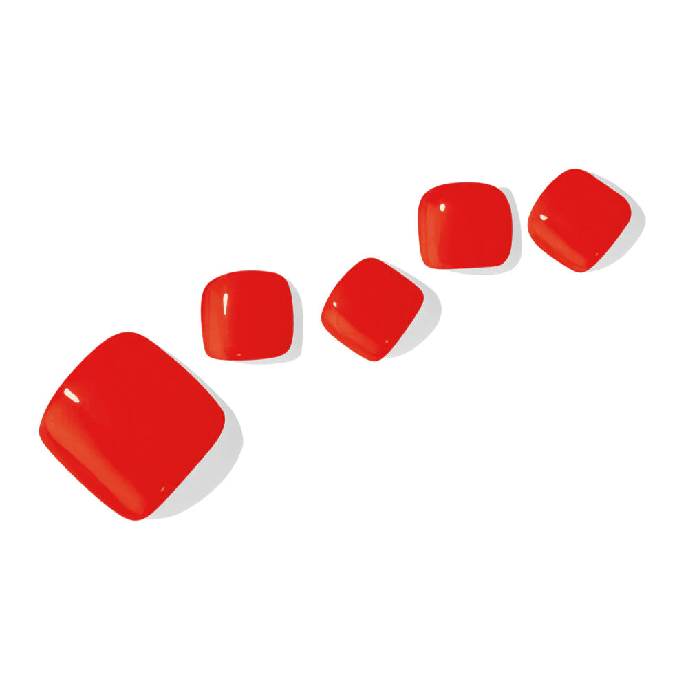 Smalto gel adesivo 60 % prepolimerazzito Piedi OHORA Rosso Blaze