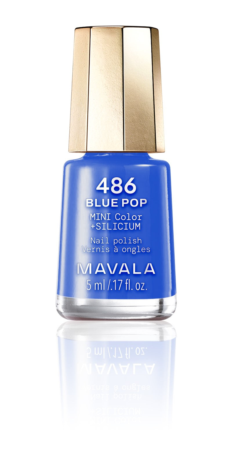 Smalto per Unghie 486 Blue Pop Minicolor Mavala 5 ml