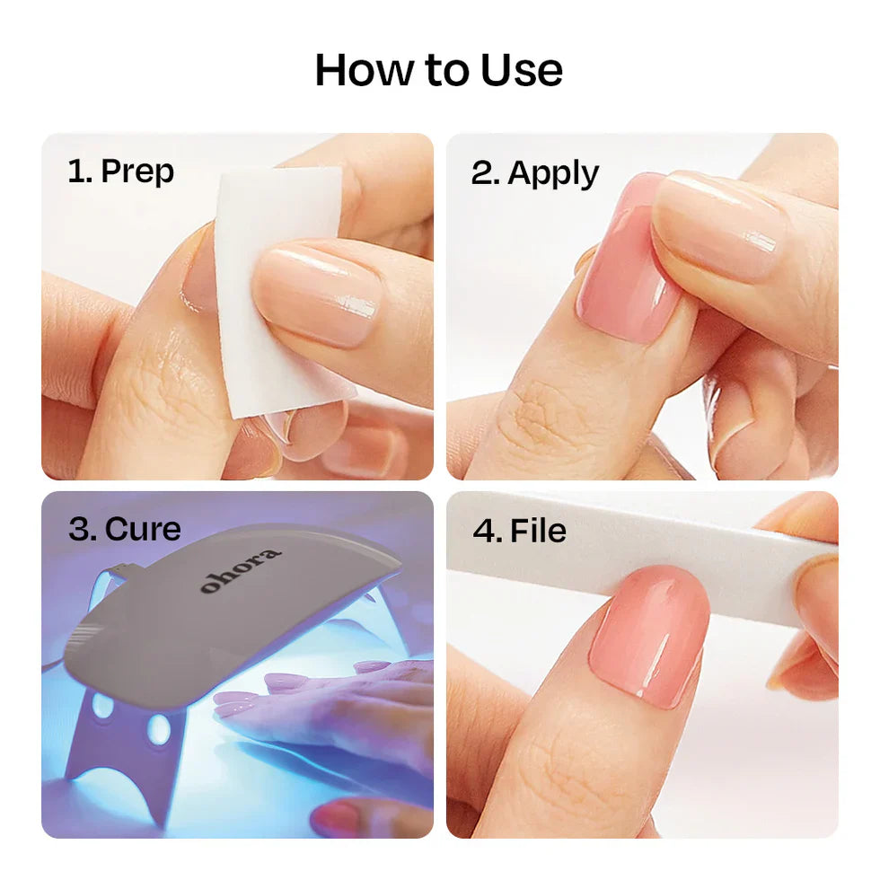 Kit Assortito OHORA 2 cf Nail Sticker + Lampda 6 W