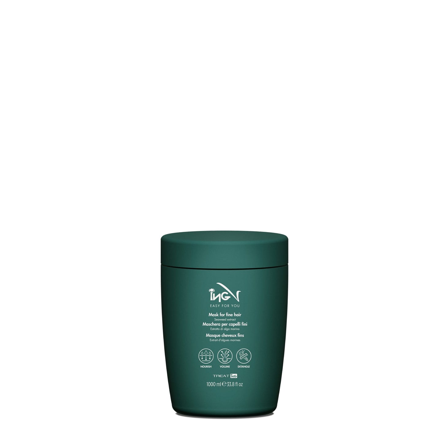 Maschera idratante per capelli Fini Vegan 1000 ml ING