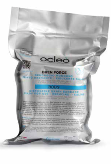 Benda drenante fredda liporiducente salina Drenforce 2 pz Ocleo Advance