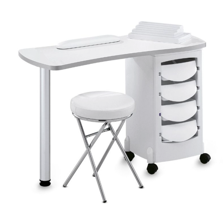 Tavolo manicure art 164L Luxe bianco