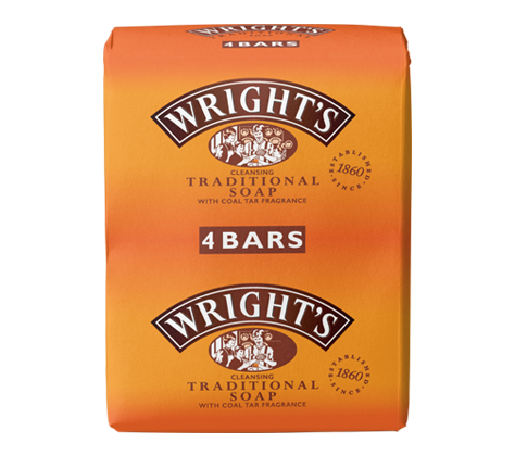 Saponetta Wright Traditional Soap 4 pezzi da 100 gr cad.