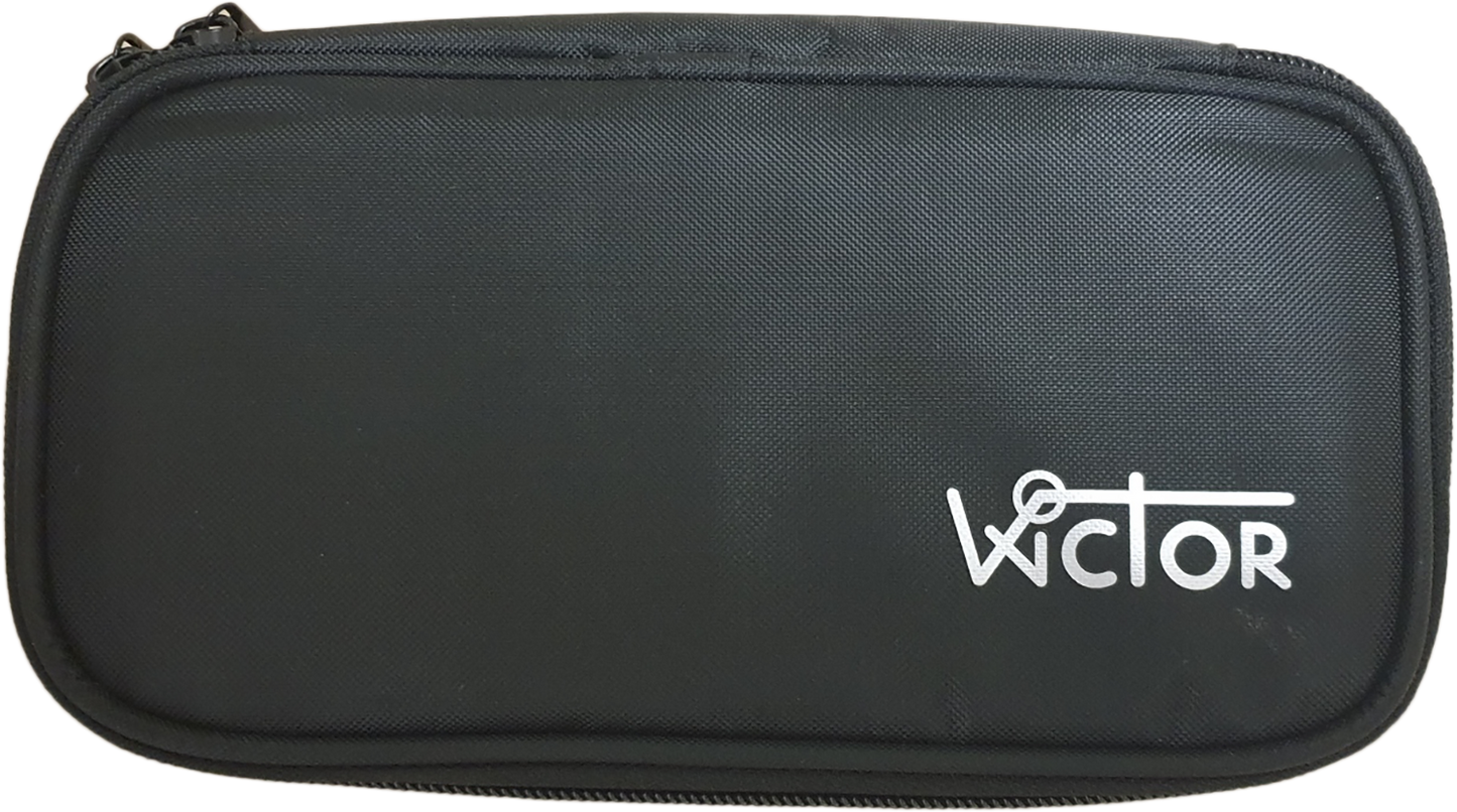 Astuccio porta attrezzi colore nero con cerniera