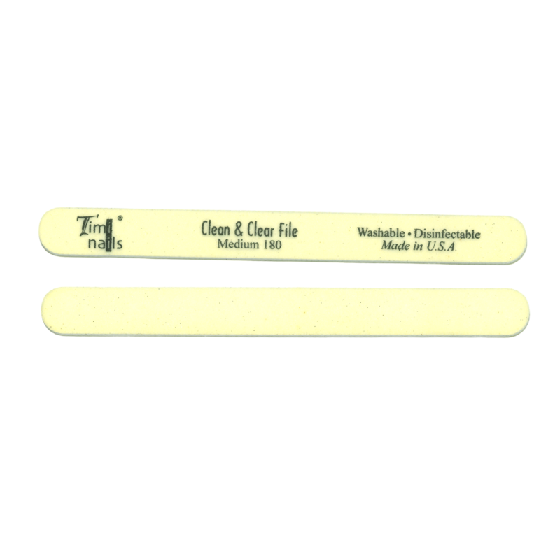 Timi Nails lima dritta Clean & Clear File medium #180 grit