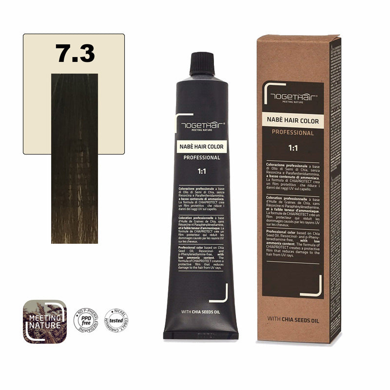 Nabe’ Hair Color nr. 7.3 Biondo Dorato Togethair 100 ml