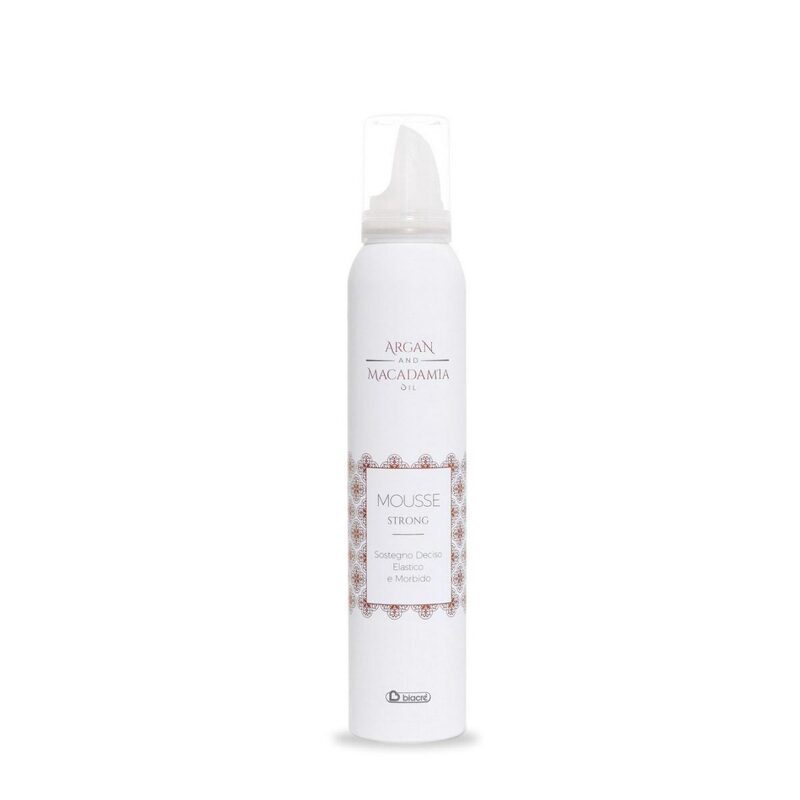 Mousse Argan & Macadamia Strong Biacrè 200 ml