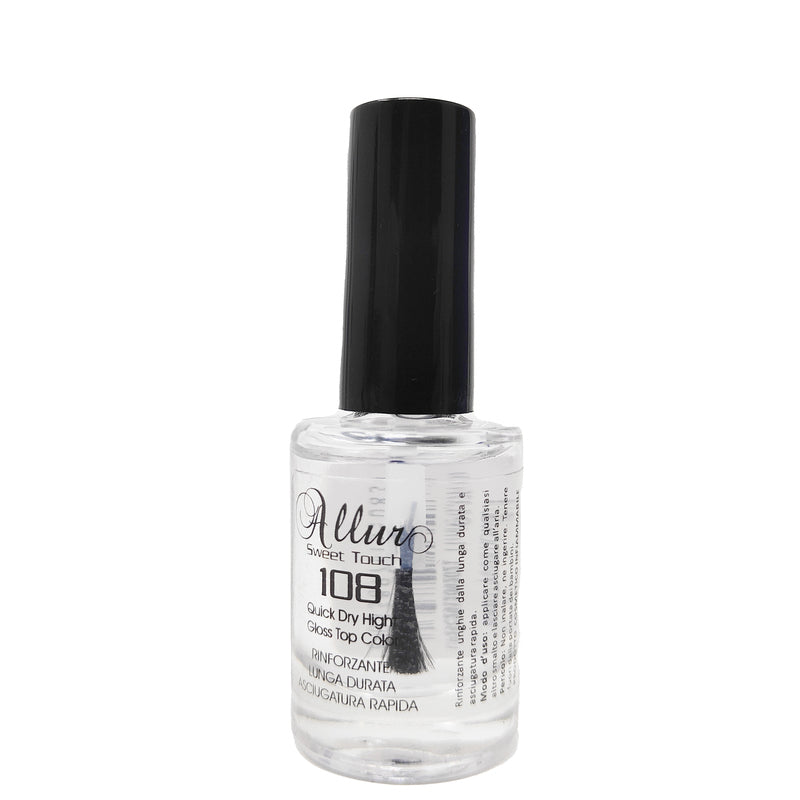 Allur 108 Gloss Top Color sigillante per smalto 11 ml
