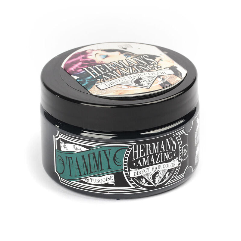 Colore per Capelli Semipermanente HERMAN'S Tammy Turquoise 115 ml