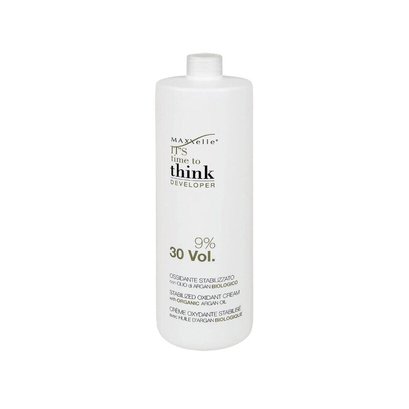 Think Developer Ossidant Crema Olio Argan Bio 30 Vol. Maxxelle 1000 ml