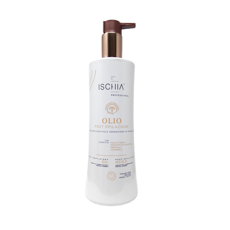 Olio Post Epil Olio Cocco, Calendula, Mentolo e Vitamina E Ischia 500 ml