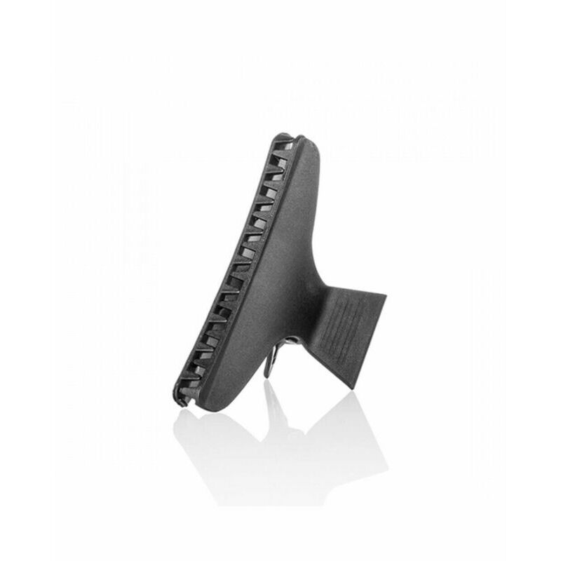 Pinza plastica piega Nera conf.12 pezzi