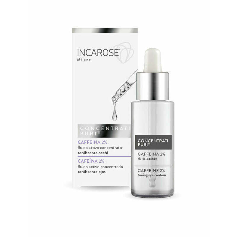 Fluido Attivo Concentrato Tonificante Occhi Caffeina 2% INCAROSE 15 ml