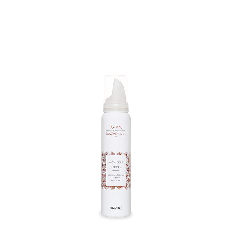 Mousse Argan & Macadamia Strong Biacrè 100 ml