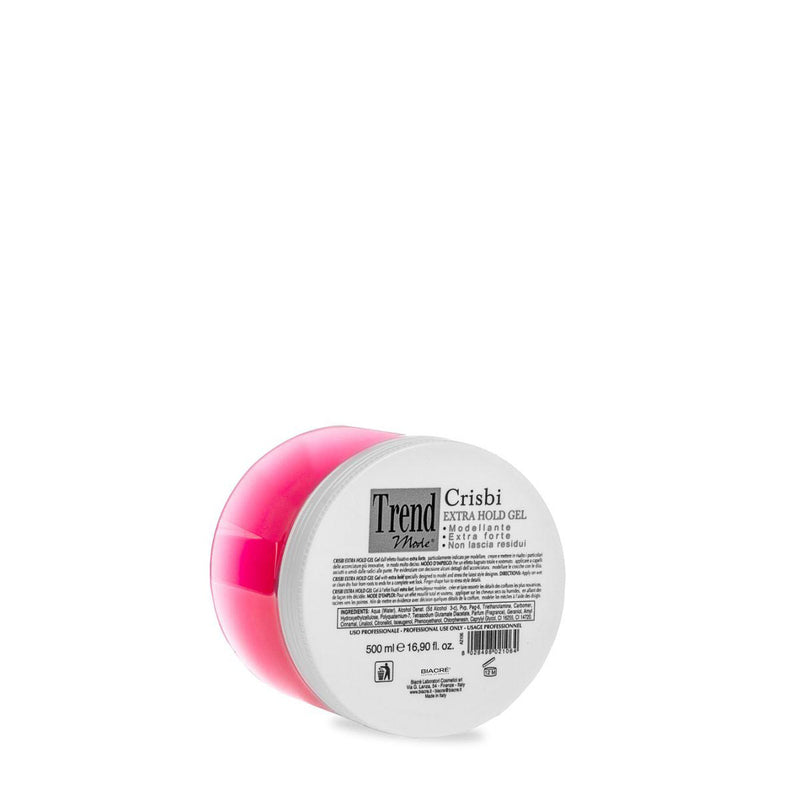 Gel per capelli Extra Forte Crisbi Vaso 500 ml