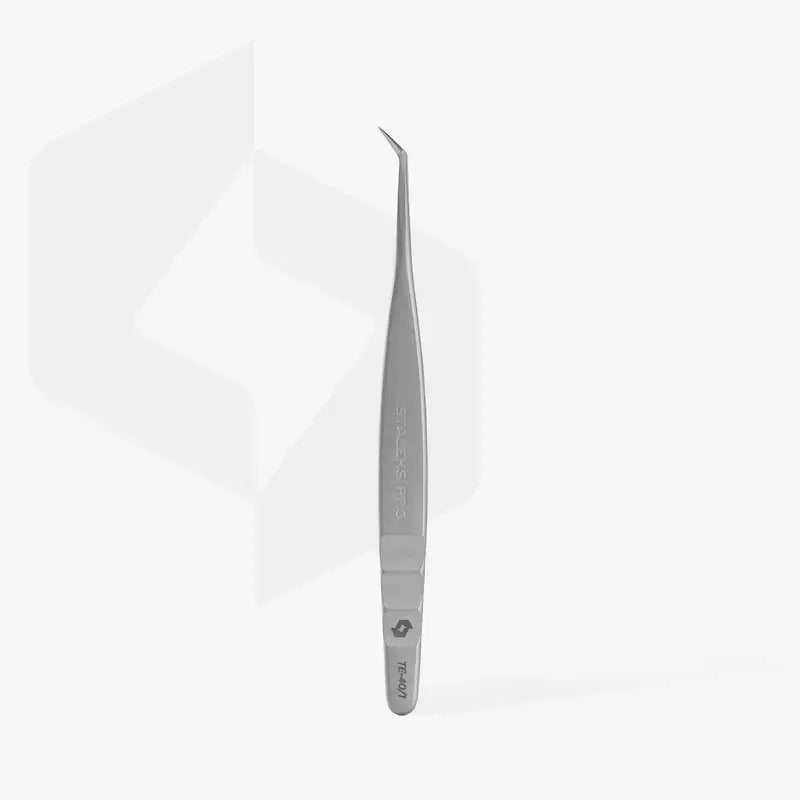 Pinzetta per Estensione Ciglia Forma L 50 Expert 40-1 Staleks Pro
