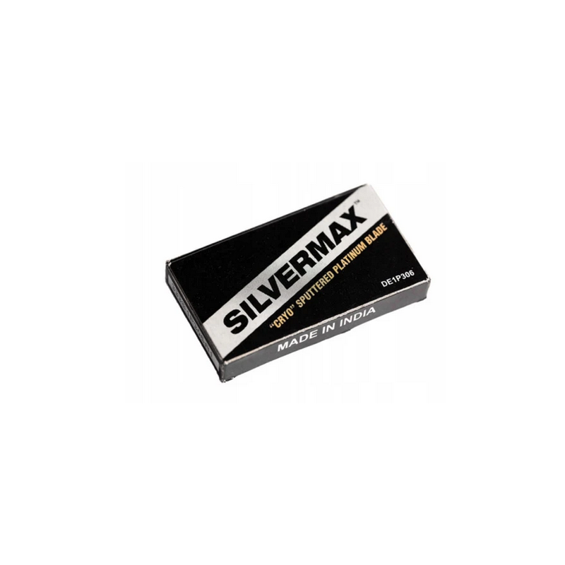 Lametta da Barba Silvermax Cryo Sputtured Platinum Blade pc. 5 lame
