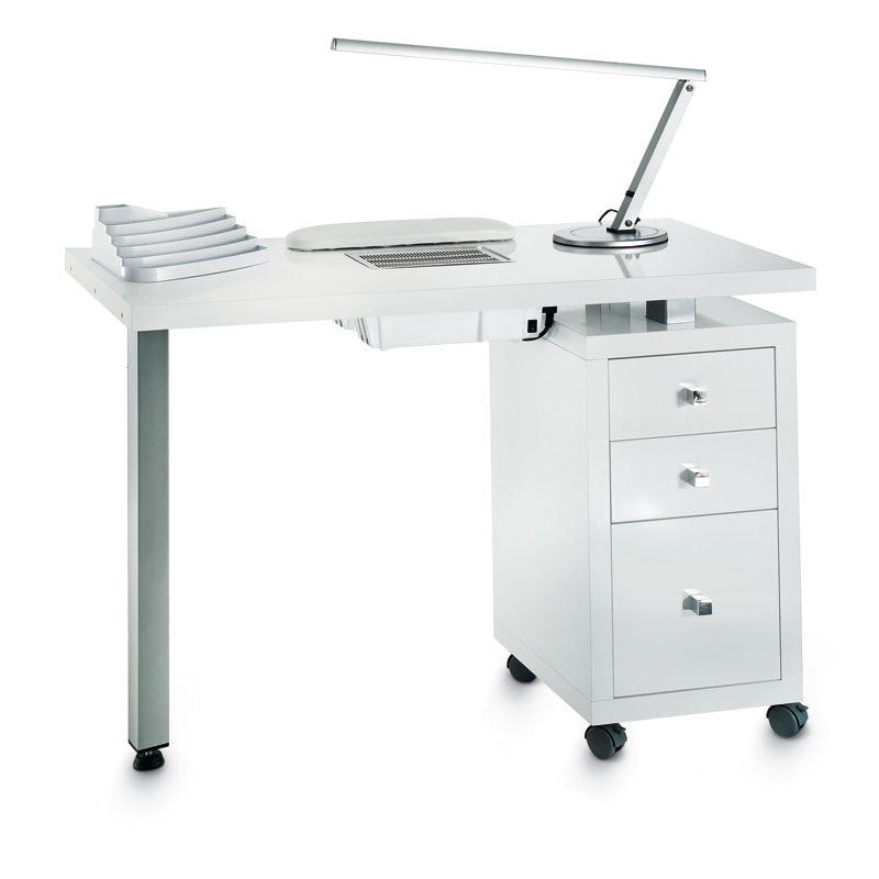 Tavolo manicure art 305LX square con aspiratore