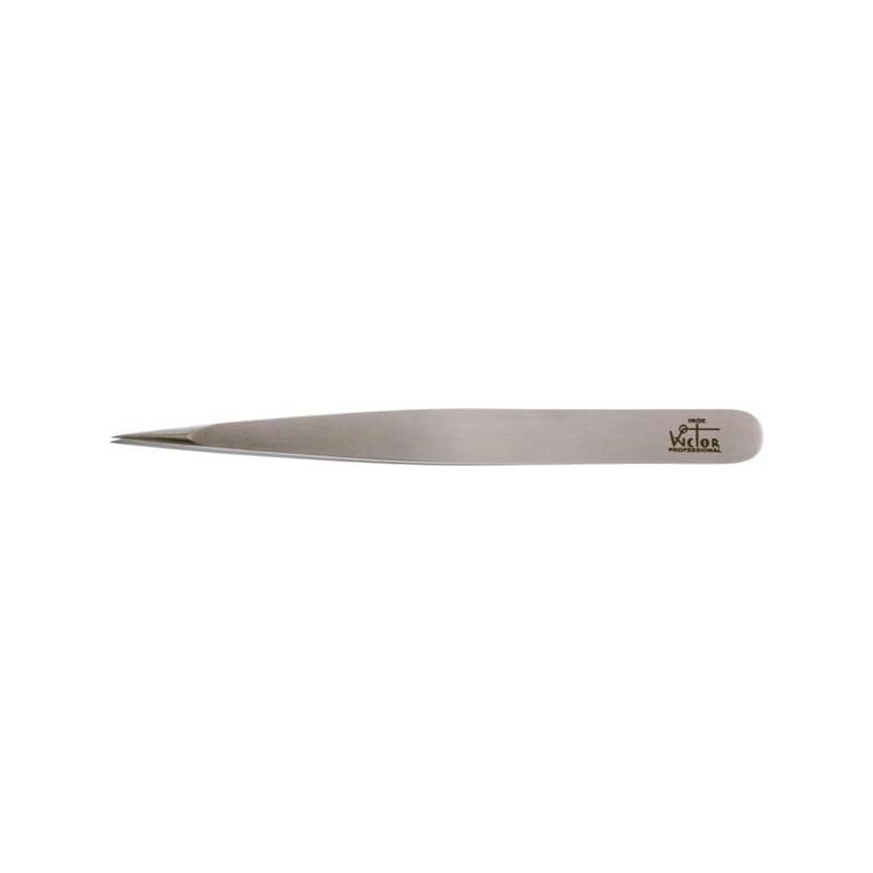 Pinzetta sopracciglia inox professionale Fine Peli Incarniti Wictor