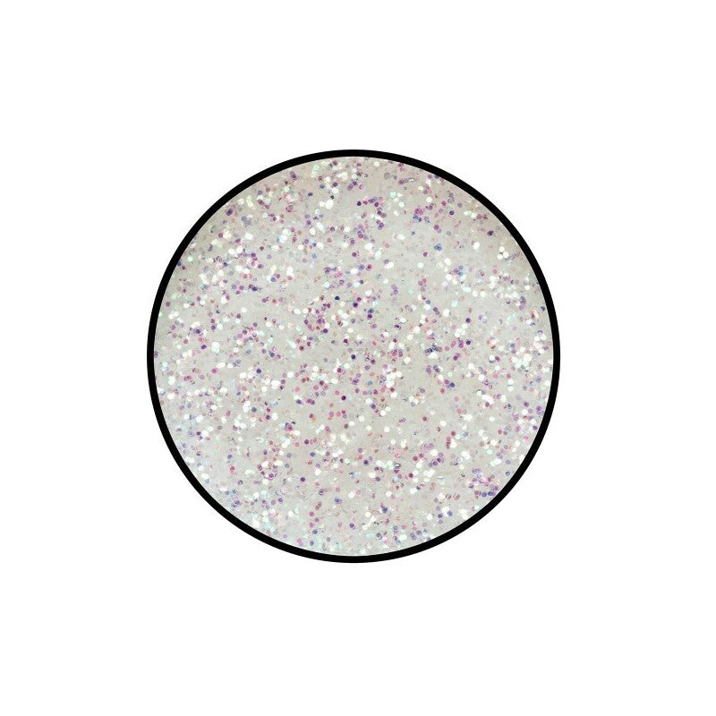 Glitzer Polvere Glitter Bianco Iride Perlmutt Eulenspiegel 2 gr