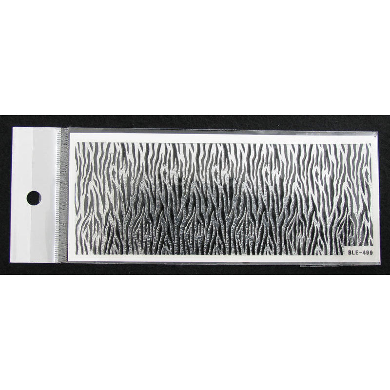 3D Nail Sticker striscia cod. BLE-499