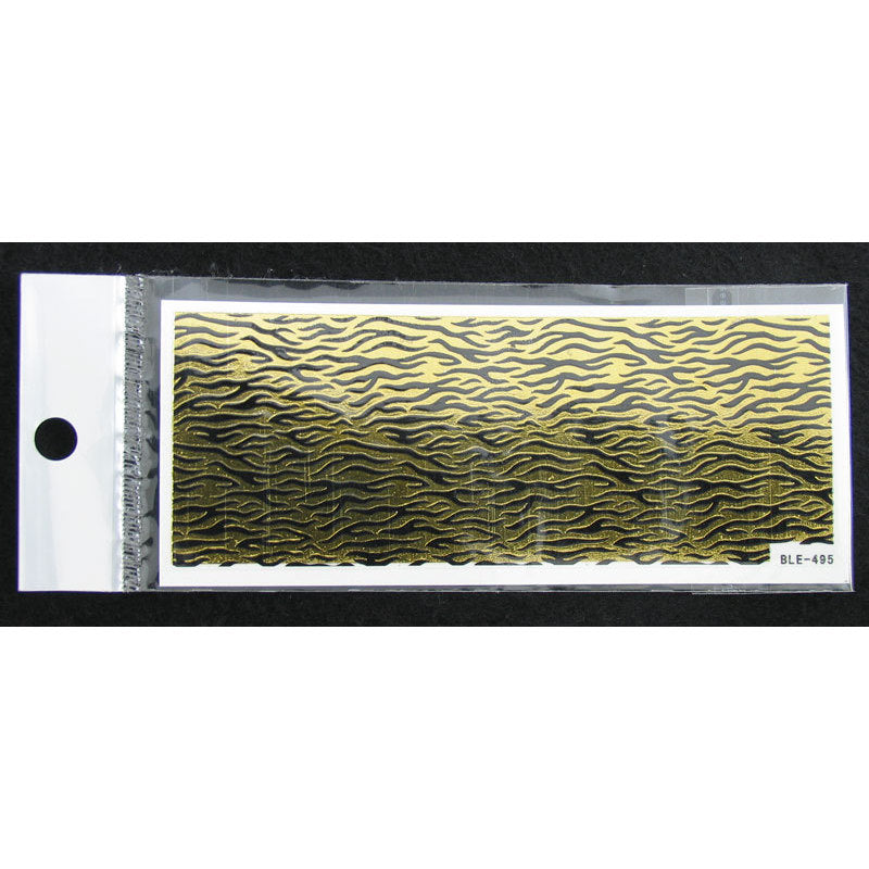 3D Nail Sticker striscia cod. BLE-495