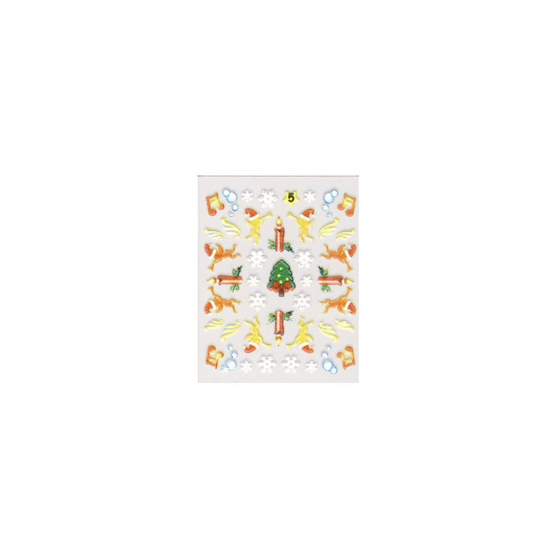 Timi nails Decoro 3D Natale 5
