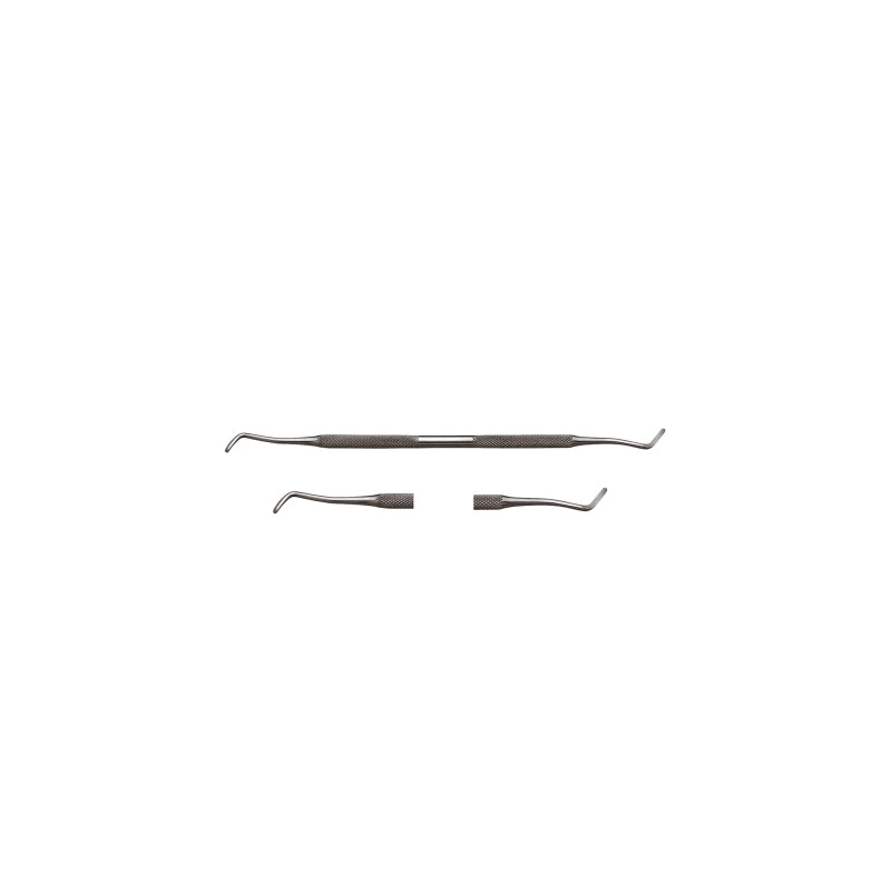 Attrezzino inox professionale doppio pulisci unghie 803006 Wictor