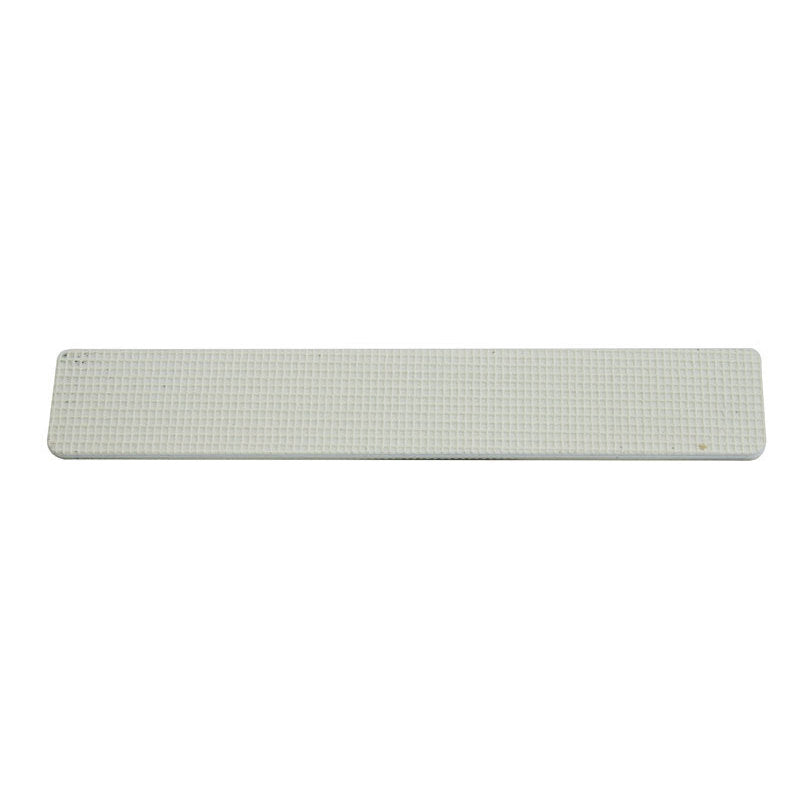 Lima jumbo antipolvere rettangolare bianca #100-#180
