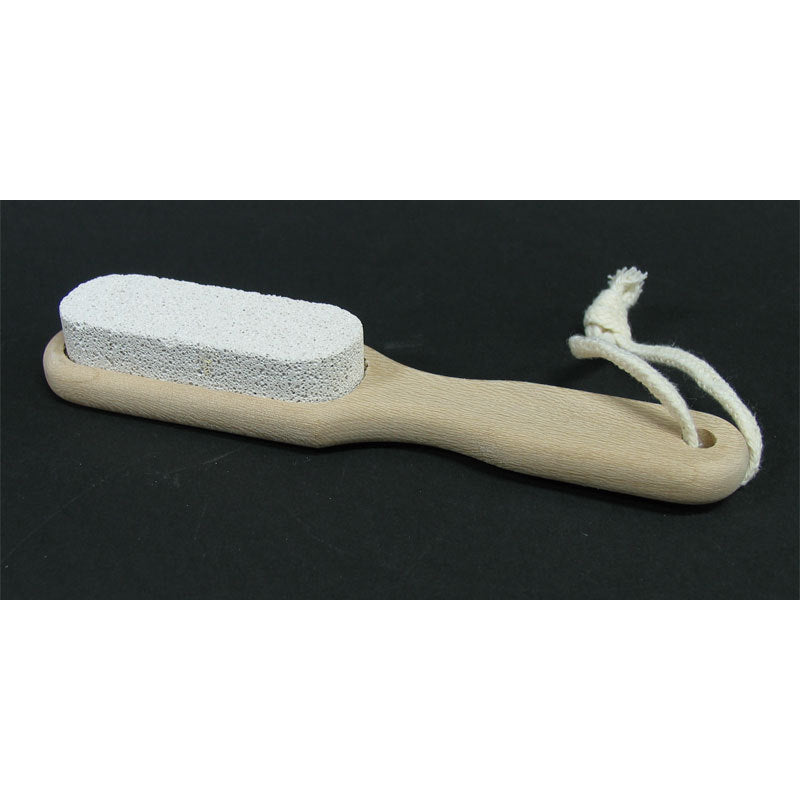 Pomice Naturale con manico legno