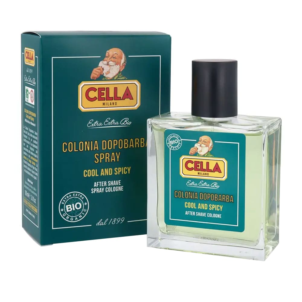 Colonia Dopobarba Spray Bio Cool and Spicy Cella 100 ml