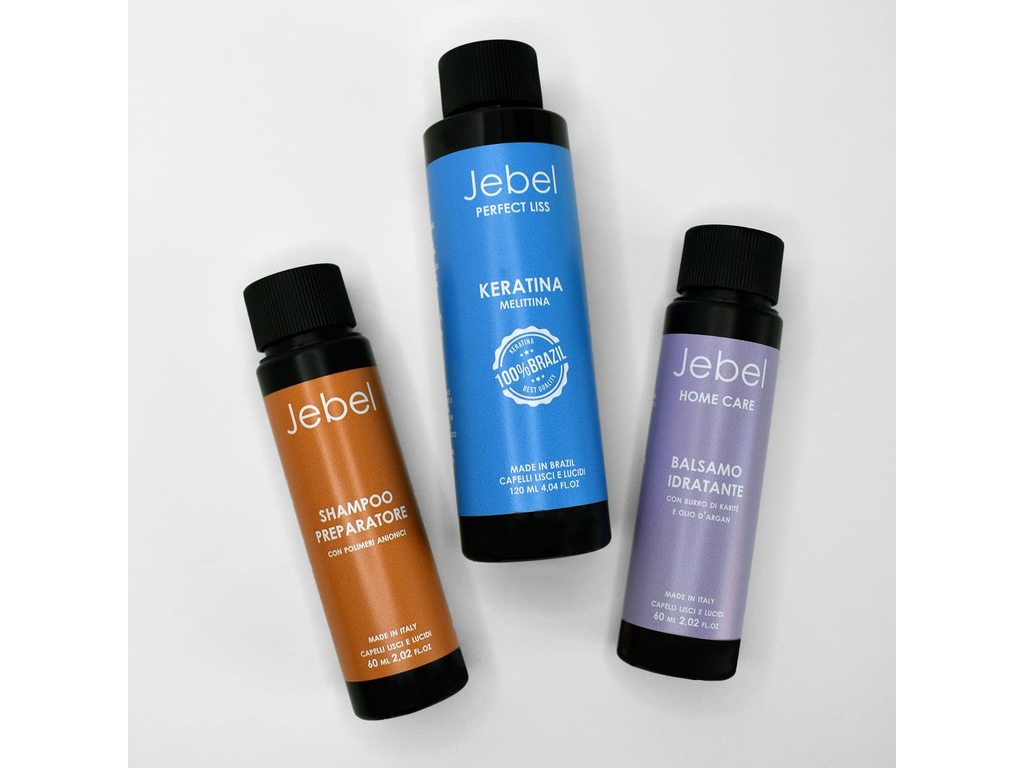 Kit Perfect Liss Liscio Brasiliano Nanoplastia Jebel 60 + 120 + 60 ml