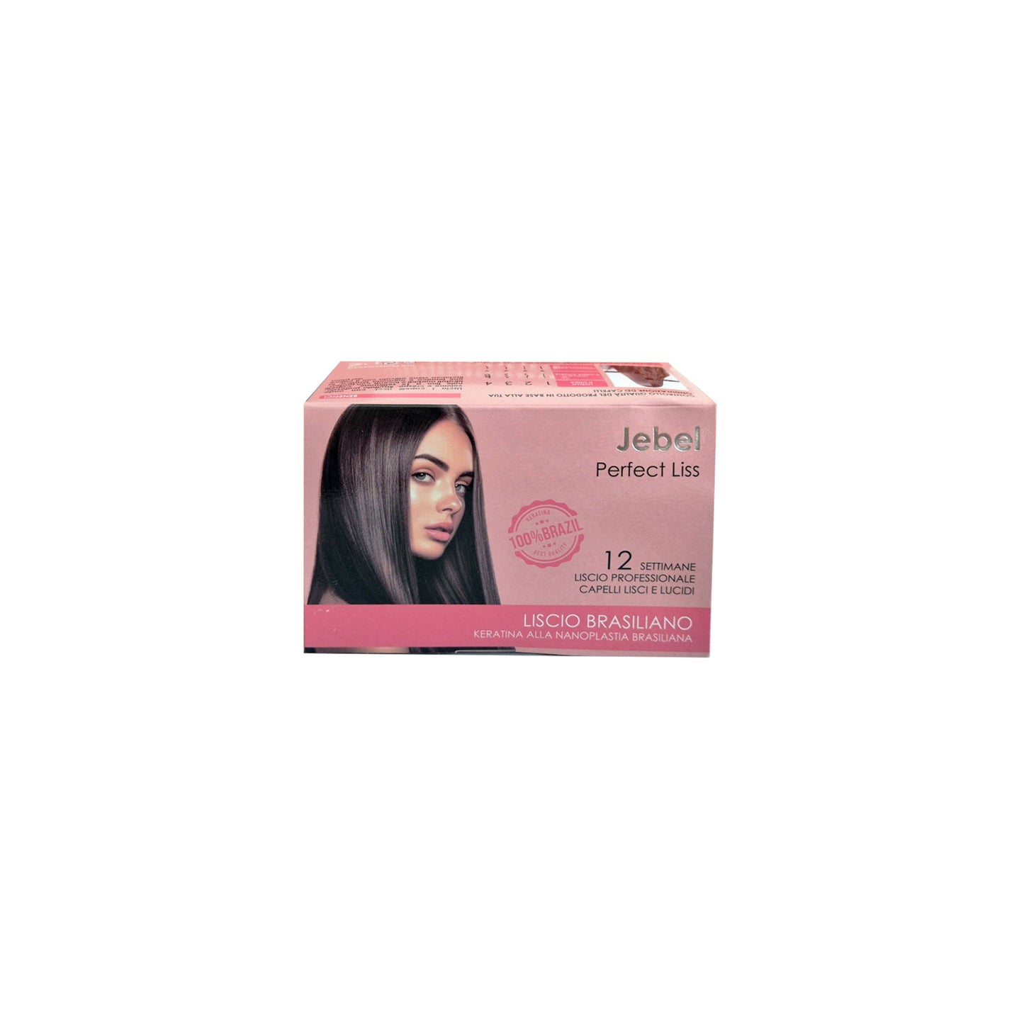 Kit Perfect Liss Liscio Brasiliano Nanoplastia Jebel 60 + 120 + 60 ml