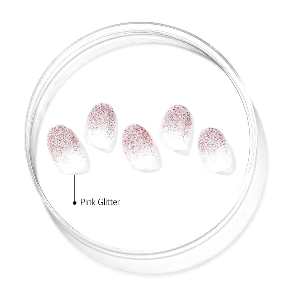 Smalto gel adesivo 60 % prepolimerazzito OHORA Glitter N Basic Nails n.3