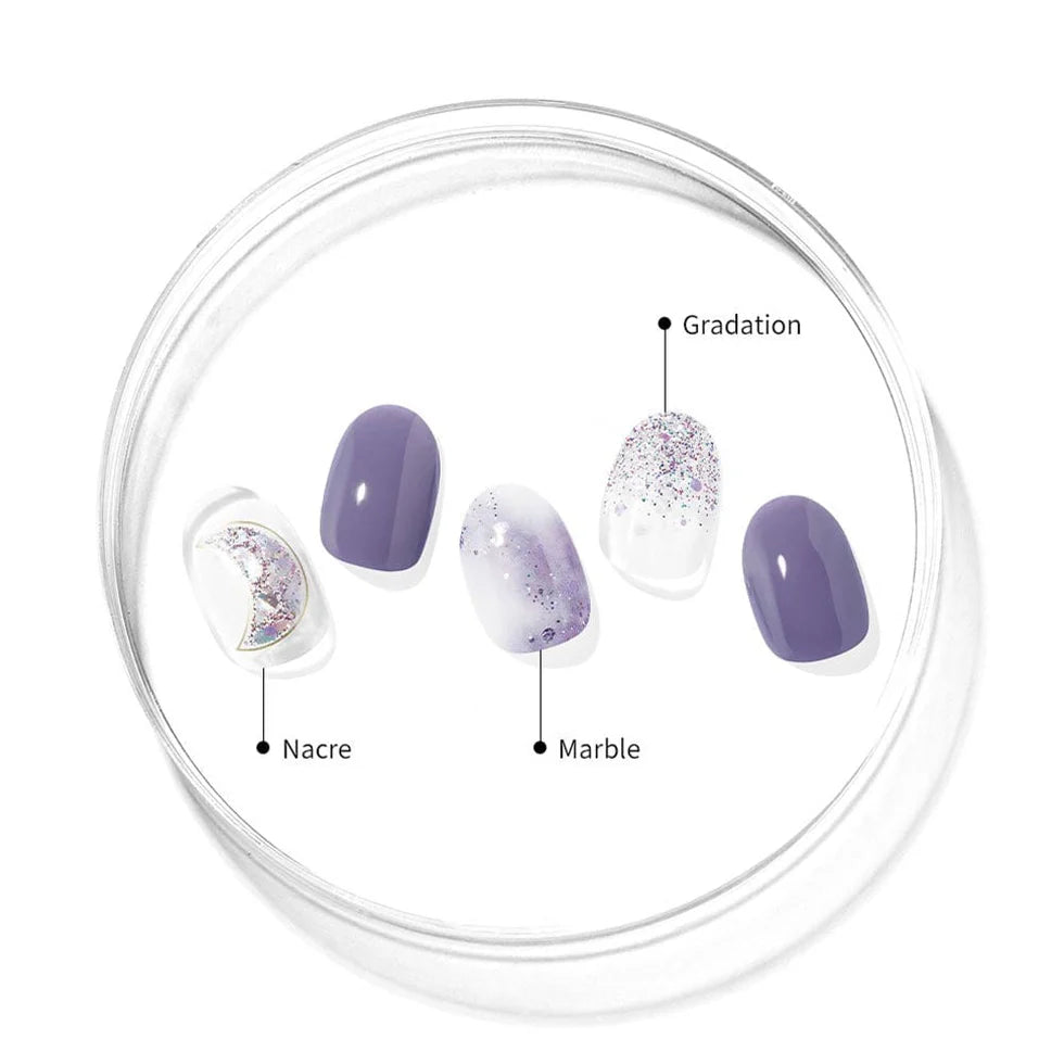 Smalto gel adesivo 60 % prepolimerazzito OHORA Lilla N Goblin Moon