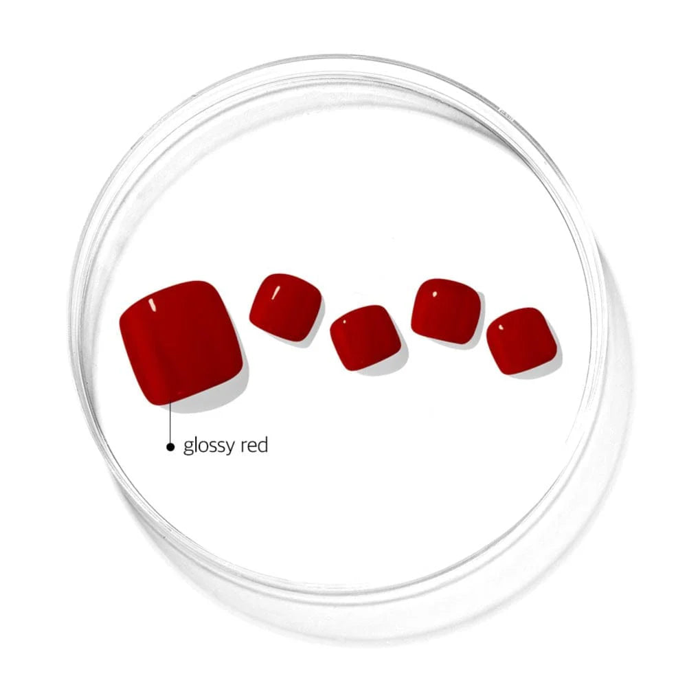 Smalto gel adesivo 60 % prepolimerazzito Piedi OHORA Rosso Basic n.04