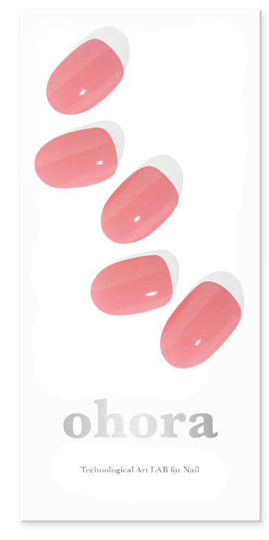 Smalto gel adesivo 60 % prepolimerazzito OHORA Rosa N Cream Glow