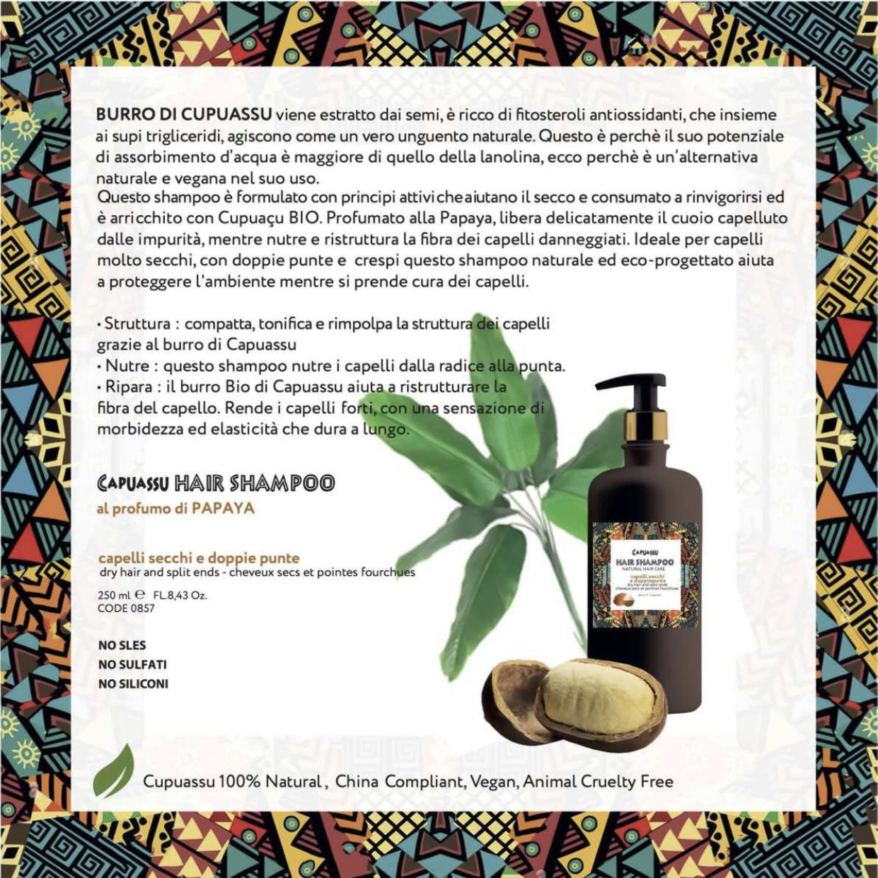 Linea Amazonica 12 shampoo + Espositore in OMAGGIO