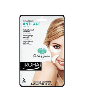 Anti-Age Iroha Patchs Hidrogel Anti Age Collagene Occhi Labbra 6 pz.