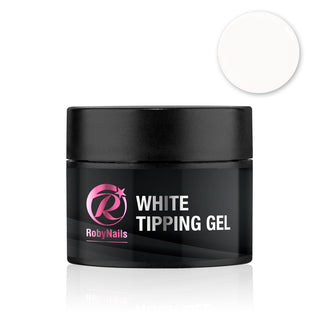White Tipping Gel Bianco 14 ml Roby Nails New