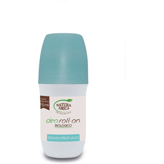 Deodorante Roll on Biologico Senza Profumo Natura Amica 75 ml