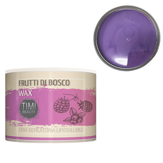 Cera epilazione liposolubile Frutti di Bosco Wax vaso 400 ml