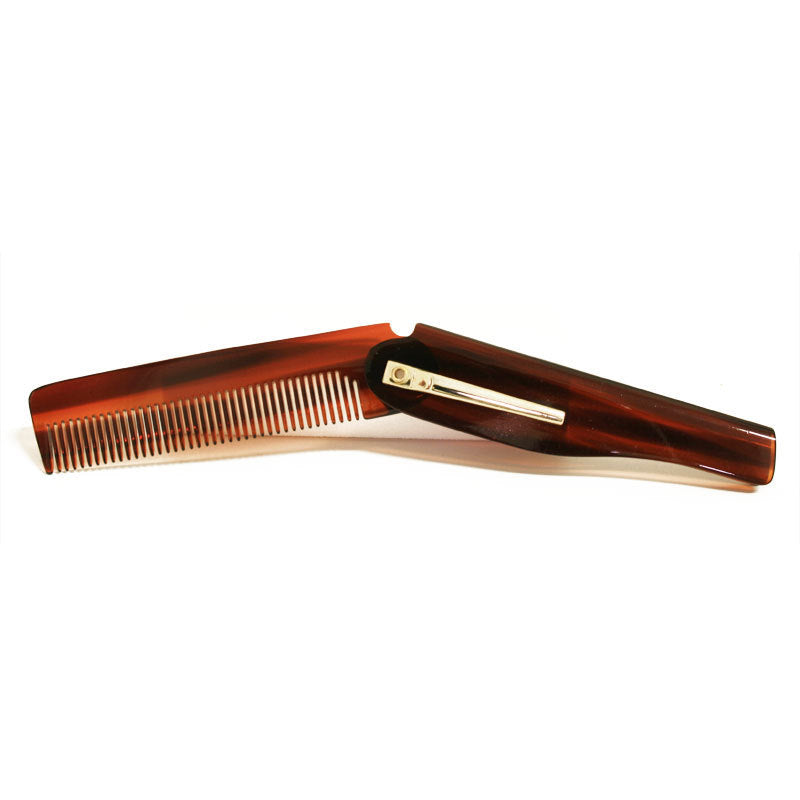 Pettine per Baffi Pieghevole con clip 41487