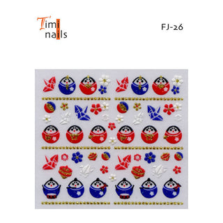 3D Nail Sticker Timi Nails Fj-26