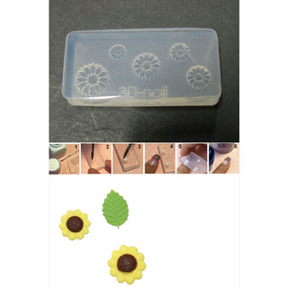 3D Nail Art Mold stampino in silicone art. 003