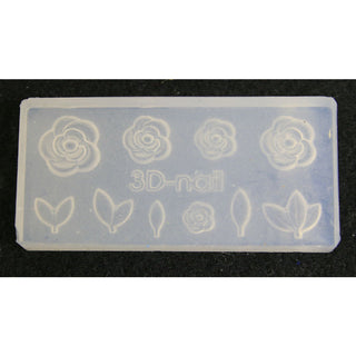 3D Nail Art Mold stampino in silicone art. 0629