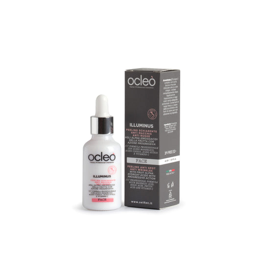 Peeling Schiarente Anti Macchia Anti Rughe Illuminus Ocleo 30 ml