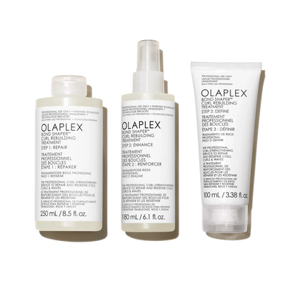 Olaplex Bond Shaper Curl Rebuilding Treatment Step 1/2/3