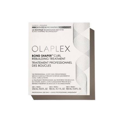 Olaplex Bond Shaper Curl Rebuilding Treatment Step 1/2/3